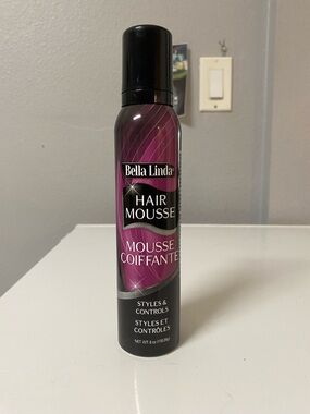 Vintage Bella Linda Hair Mousse - Styles & Controls 6oz